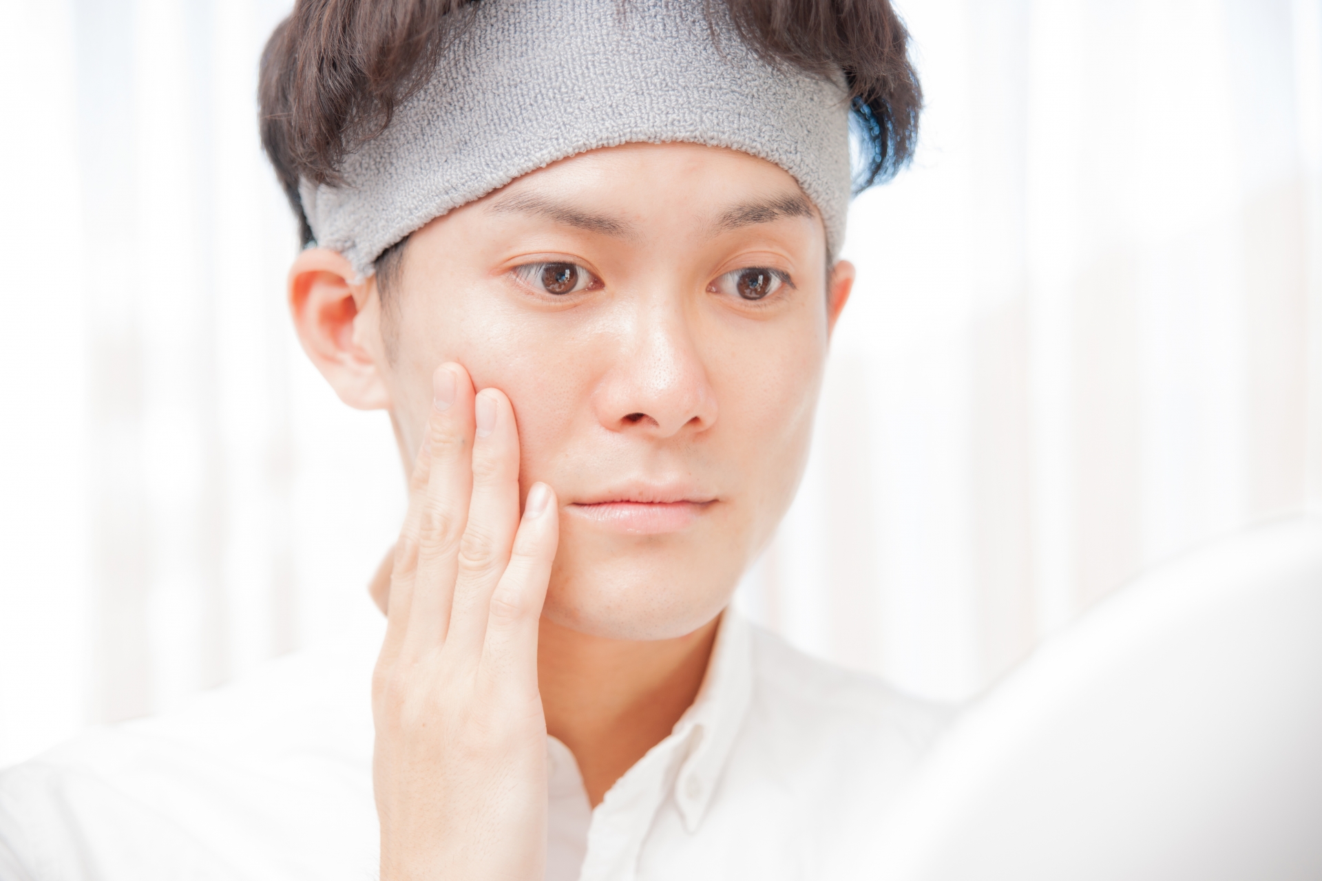 男性の肌荒れの原因とは？