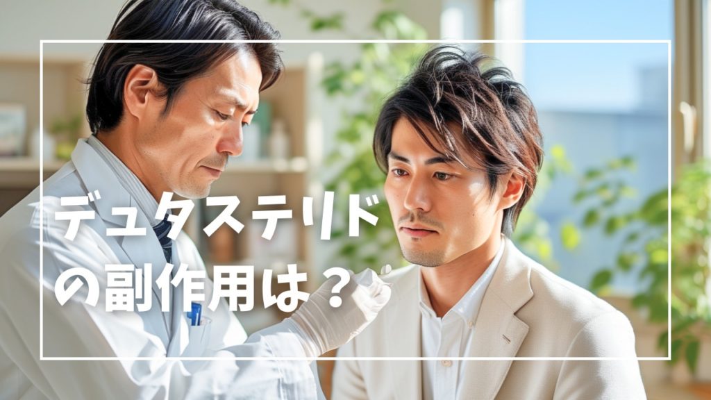 デュタステリドの副作用を患者に説明する医師