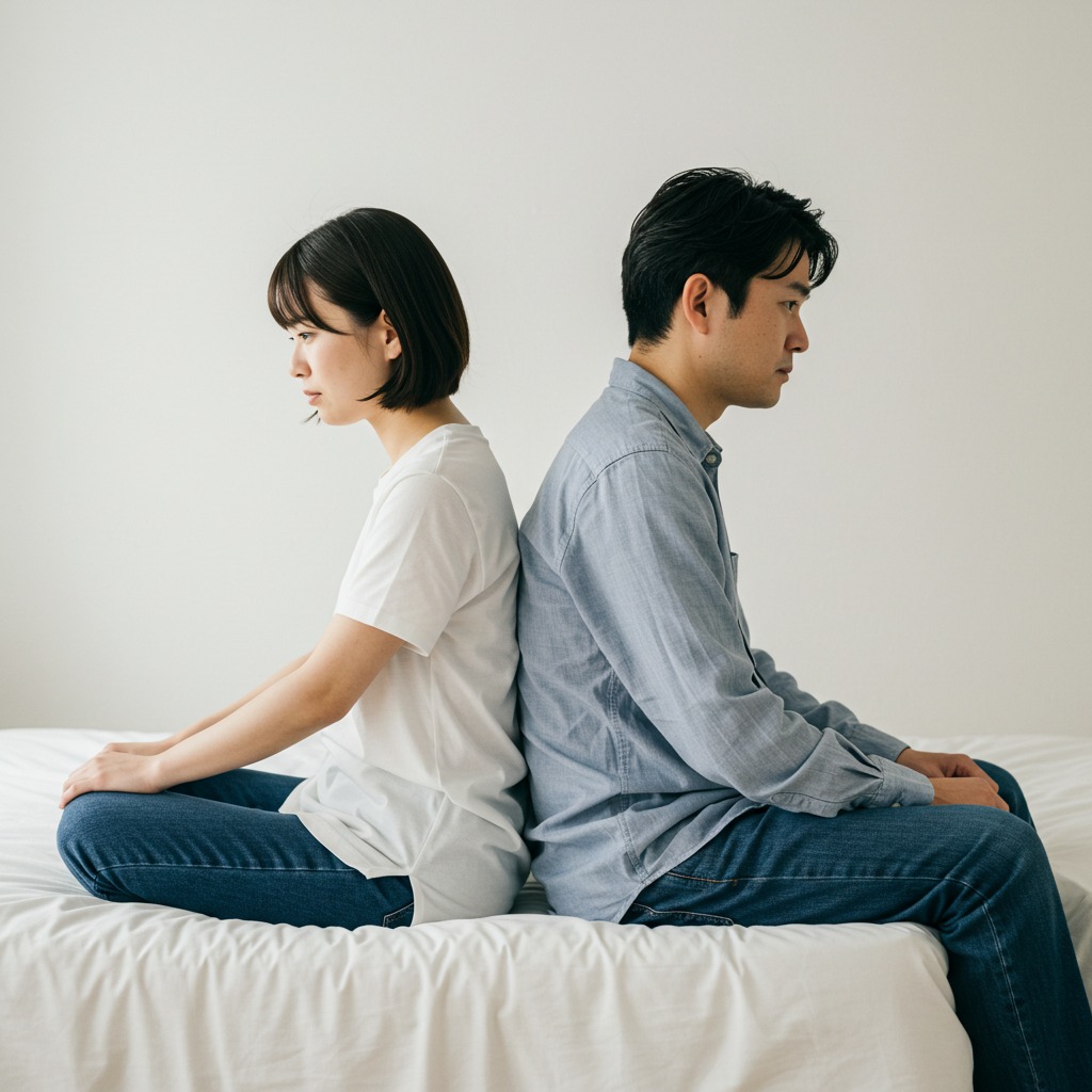 不仲な日本人カップル