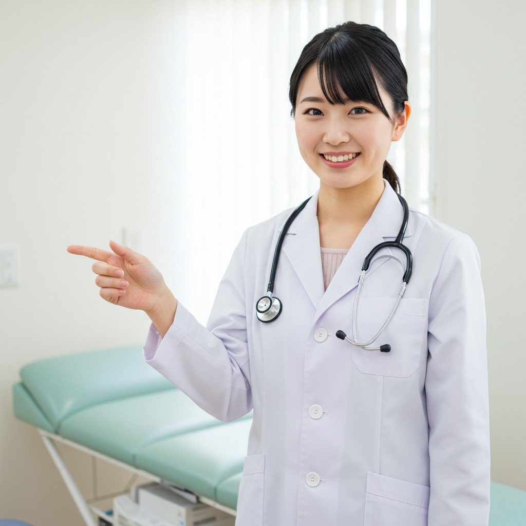 男の大人ニキビに効果的な美容医療を解説する女性医師