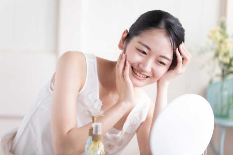 梅干しジワが気にならなくなった女性