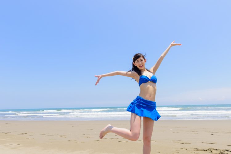 大阪梅田のPSCでVIO医療脱毛をした水着の女性