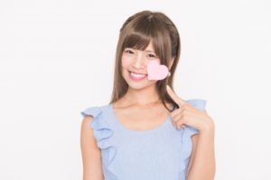 可愛い目元