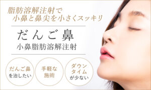 だんご鼻脂肪溶解注射