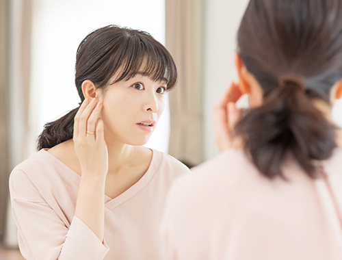 毛穴の開きの原因を知る