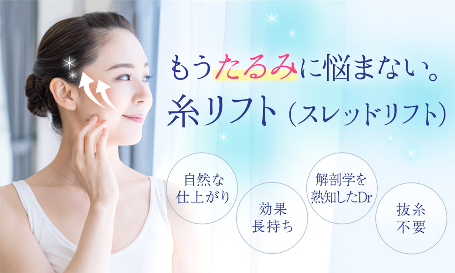 糸リフト(スレッドリフト)